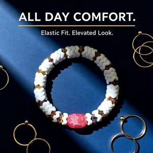 Soft Bangle Stretch Bracelet 6"! Feminine & Sexy! Comfortable Everyday Wear!